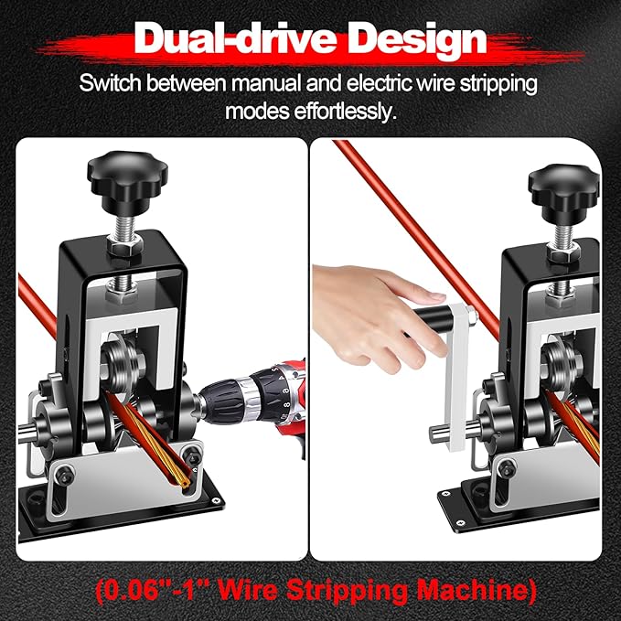 StripForce™ Dual-Drive Wire Stripping Machine