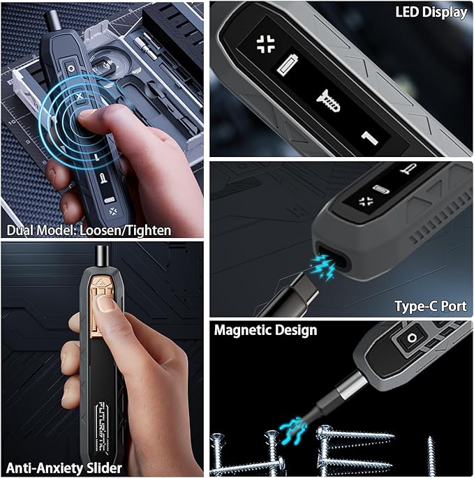 MicroTork™ 180-in-1 Electric Precision Screwdriver Set