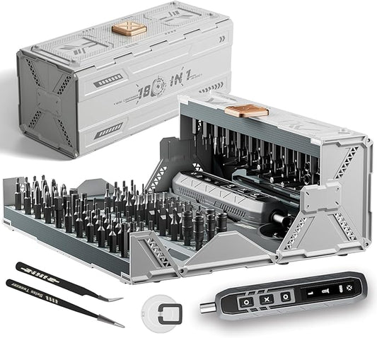 MicroTork™ 180-in-1 Electric Precision Screwdriver Set