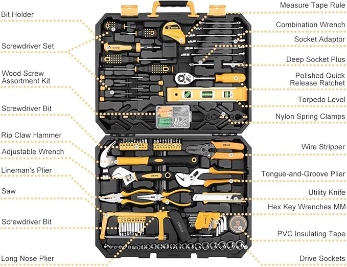 ToolCore™ 205-Piece Premium Tool Set