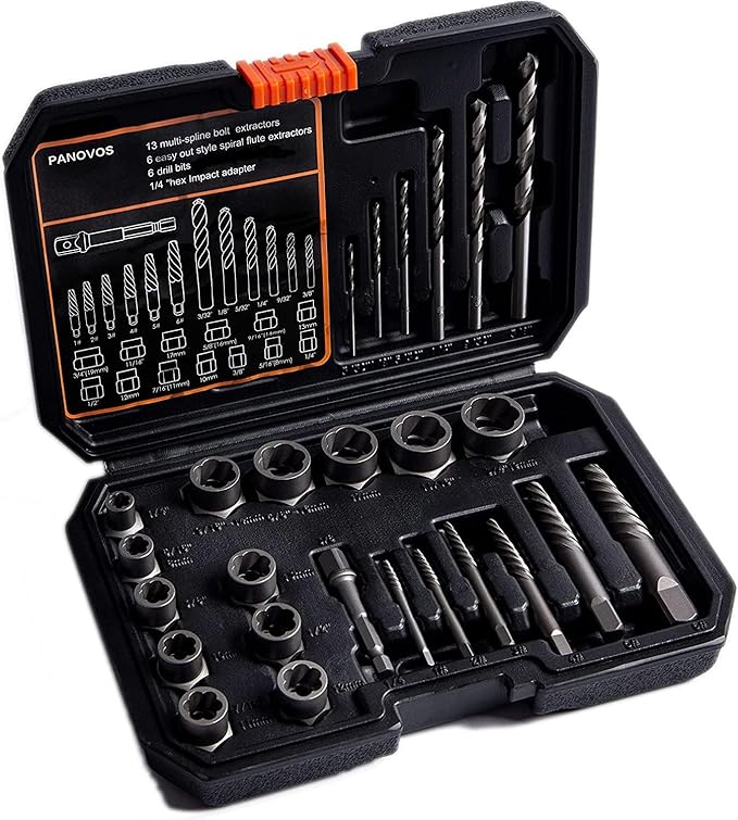 GripForge™ 26-Piece Extractor Kit